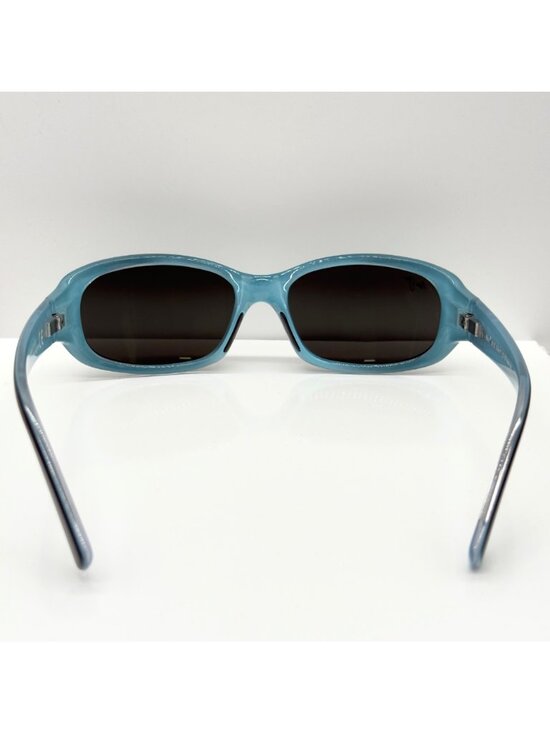 Maui Jim Punchbowl MJ 219-03 Polarized Sunglasses Black Blue Gray 54-17-135